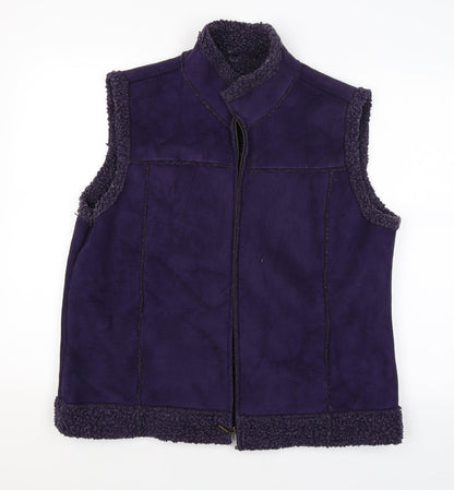 Womens UK Size M Bonmarché Purple Jacket