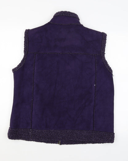 Womens UK Size M Bonmarché Purple Jacket