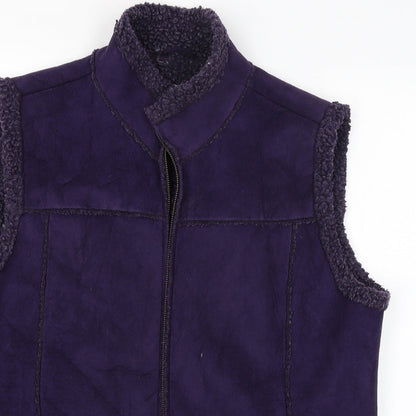 Womens UK Size M Bonmarché Purple Jacket