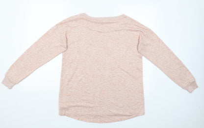 Next Womens Pink   Pullover Jumper Size 10