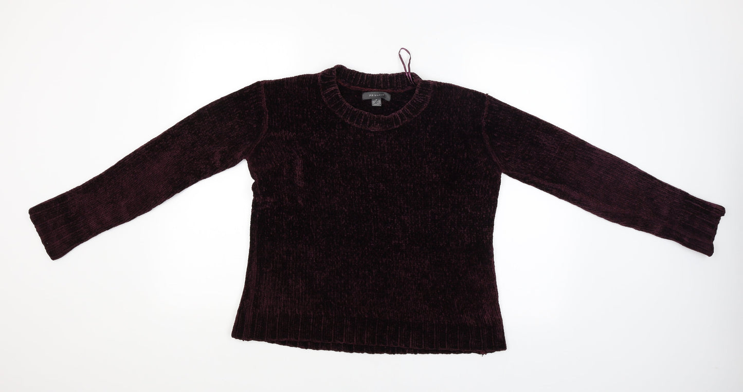 Primark Womens Red   Pullover Jumper Size S
