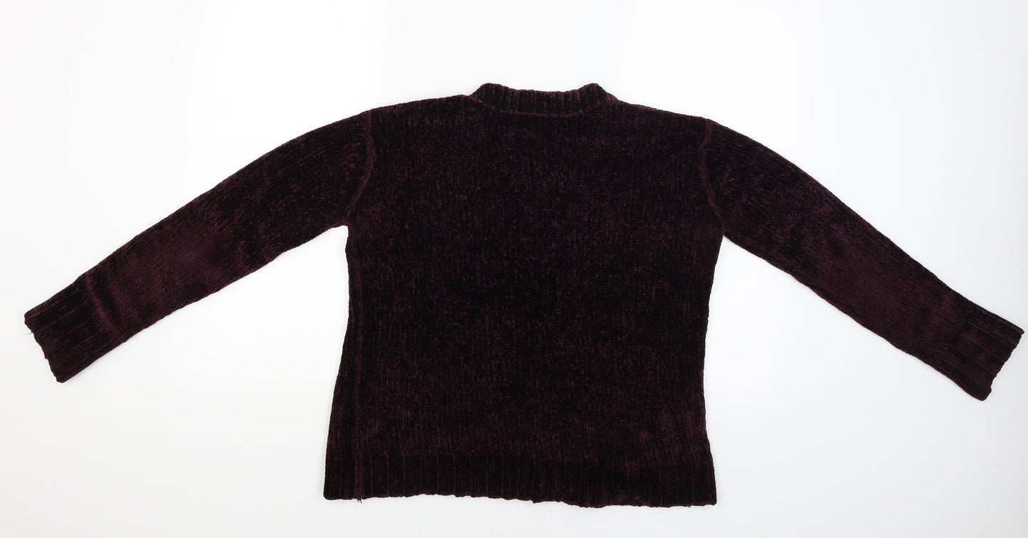 Primark Womens Red   Pullover Jumper Size S
