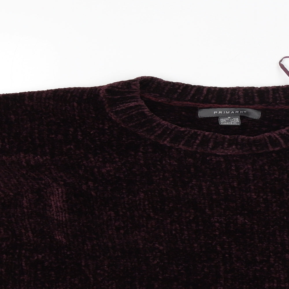 Primark Womens Red   Pullover Jumper Size S