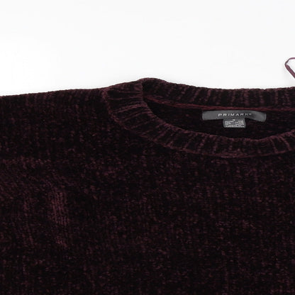 Primark Womens Red   Pullover Jumper Size S