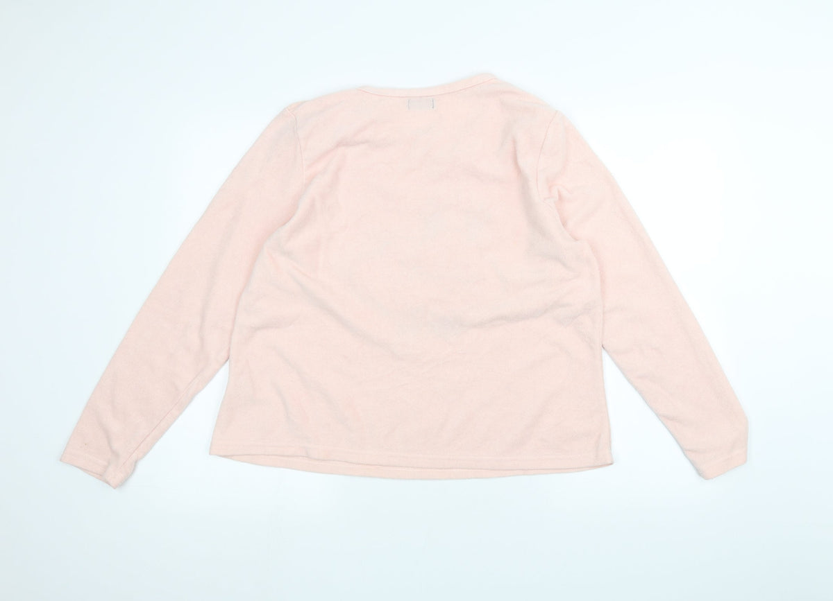 F&F Womens Pink   Pullover Jumper Size L