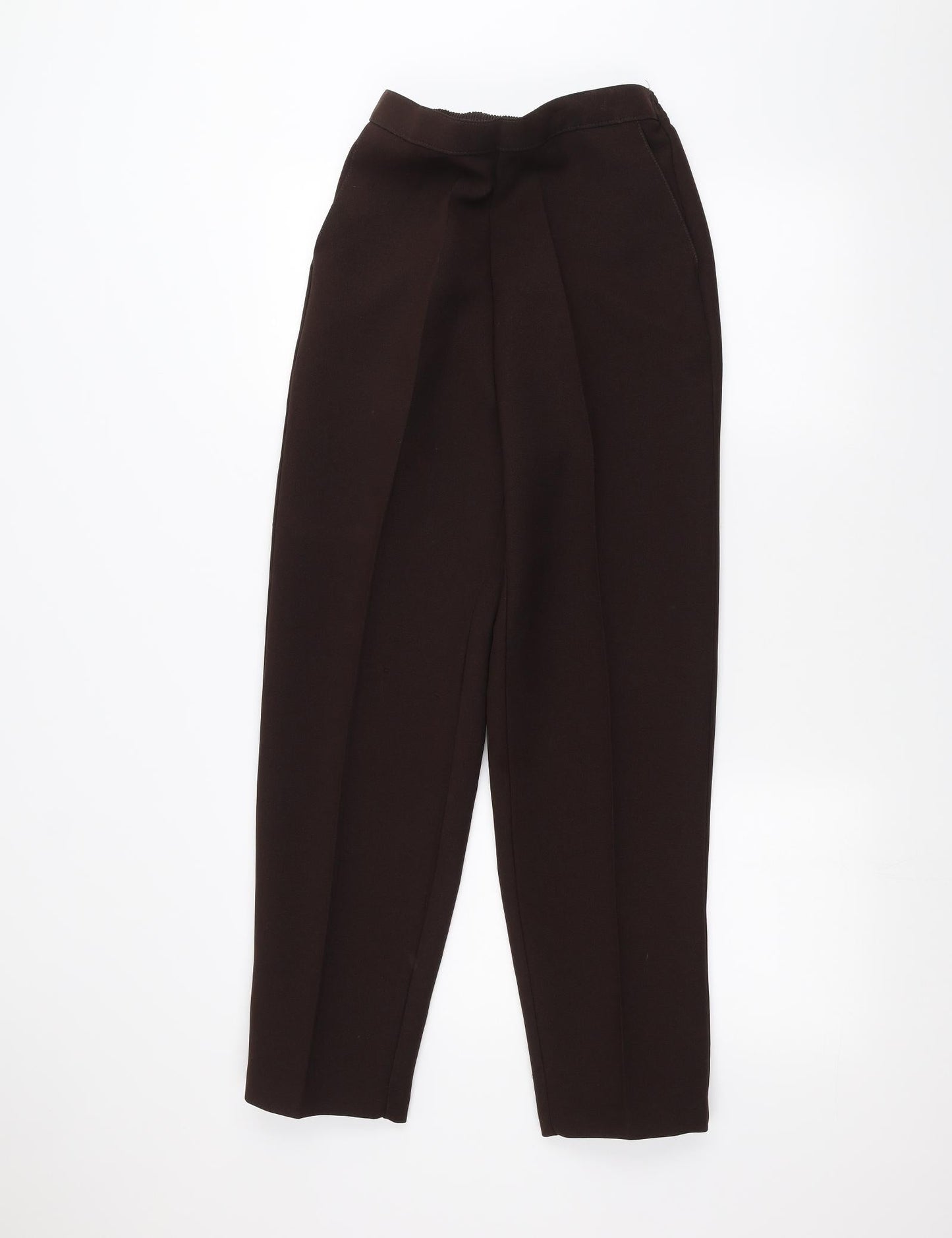 Womens UK Size 12 Saira Regular Fit  Brown Trousers