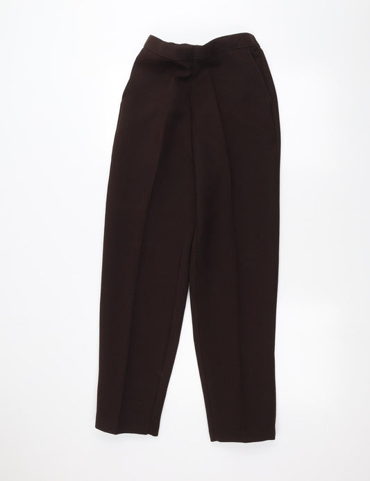 Womens UK Size 12 Saira Regular Fit  Brown Trousers