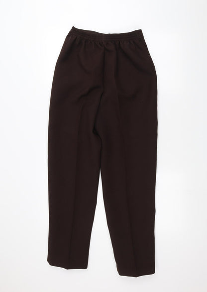 Womens UK Size 12 Saira Regular Fit  Brown Trousers