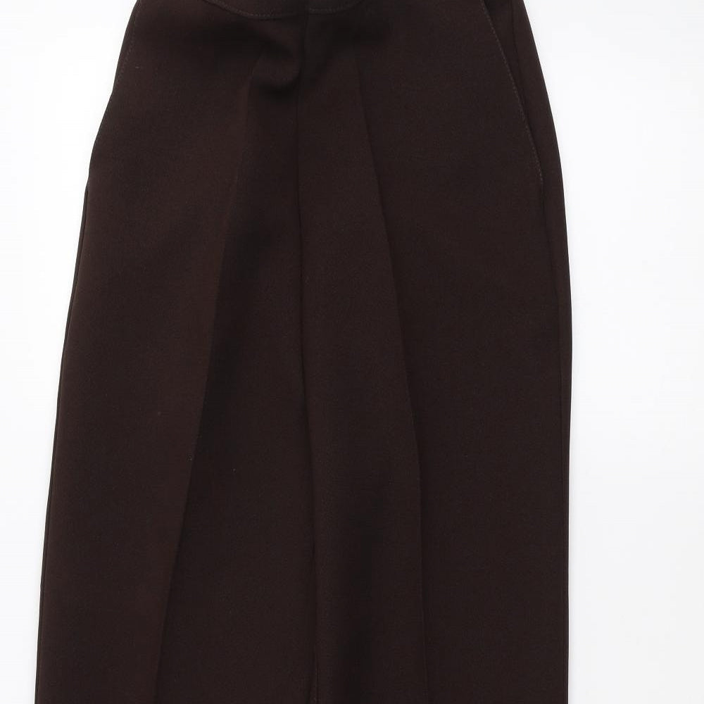 Womens UK Size 12 Saira Regular Fit  Brown Trousers