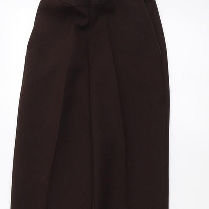 Womens UK Size 12 Saira Regular Fit  Brown Trousers