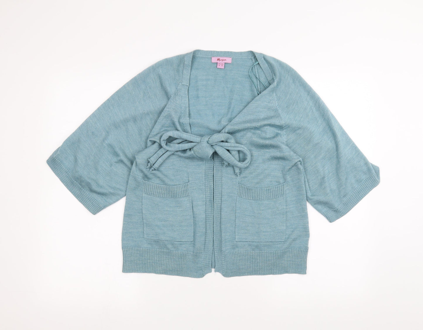 Monsoon Womens Blue   Cardigan Jumper Size 10