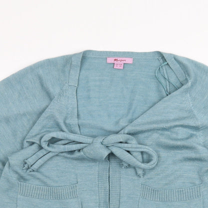 Monsoon Womens Blue   Cardigan Jumper Size 10
