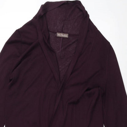 Marks and Spencer Womens Purple   Cardigan Jumper Size 14