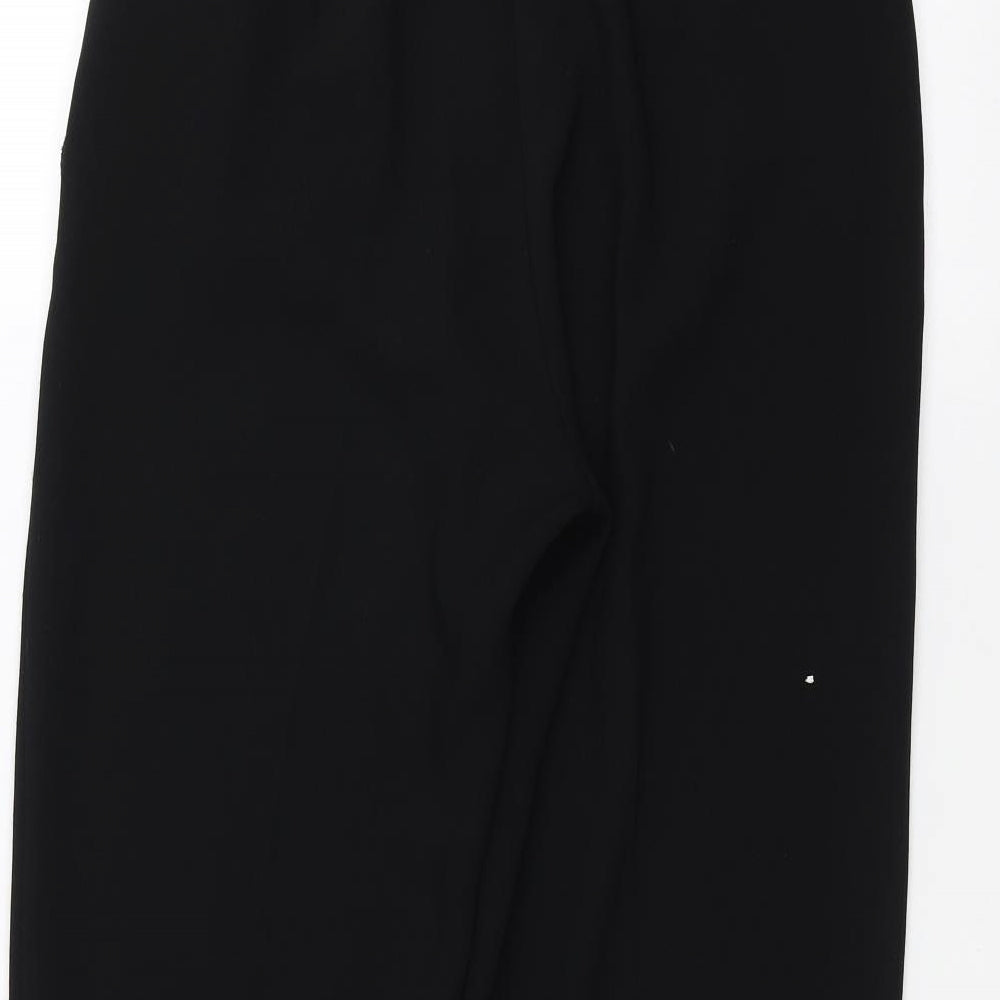 Womens UK Size 10 River Island Regular Fit  Black Trousers