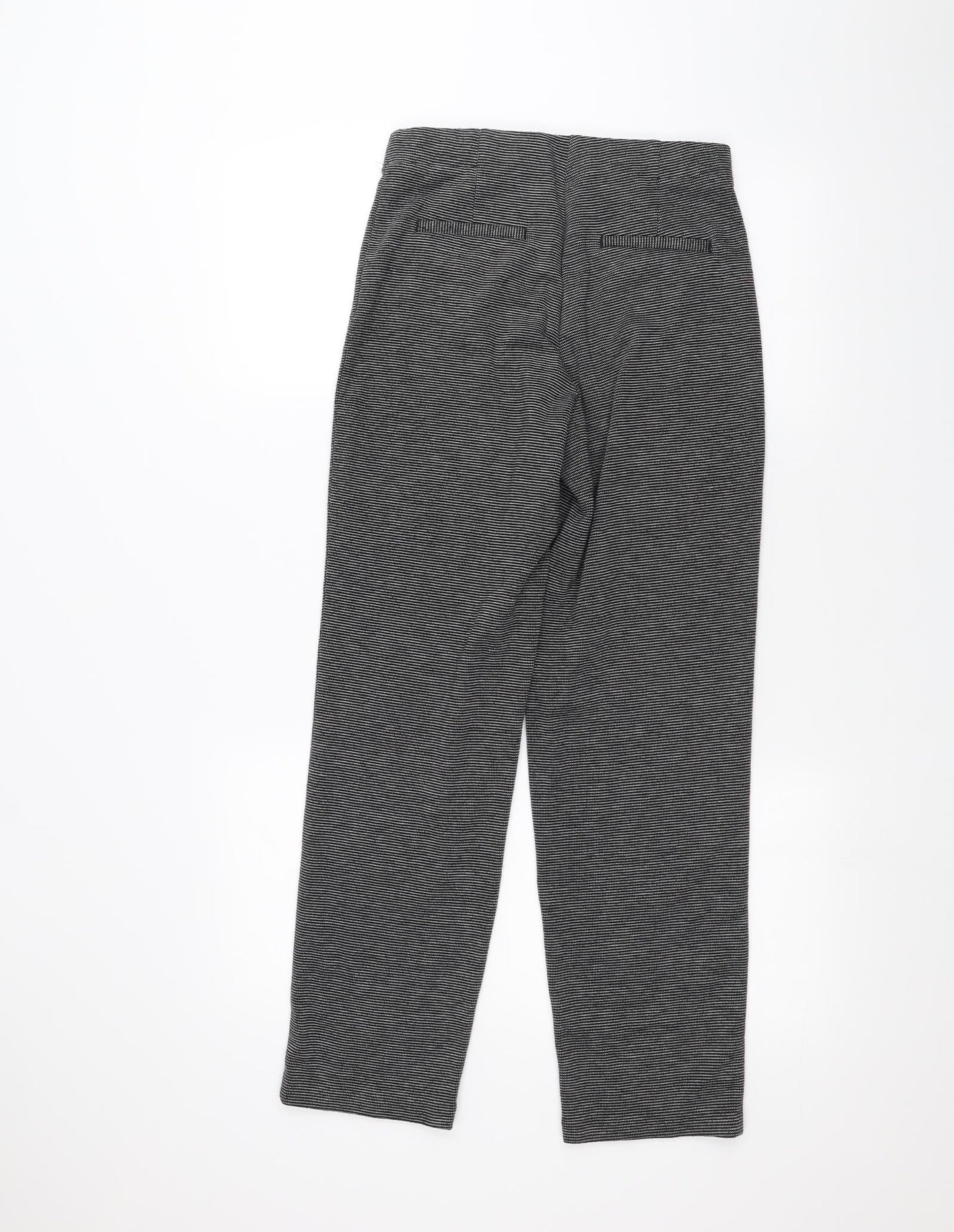 Womens UK Size 8 Marks and Spencer Regular Fit  Black Trousers