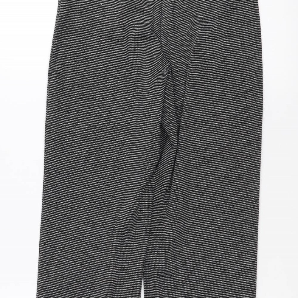 Womens UK Size 8 Marks and Spencer Regular Fit  Black Trousers