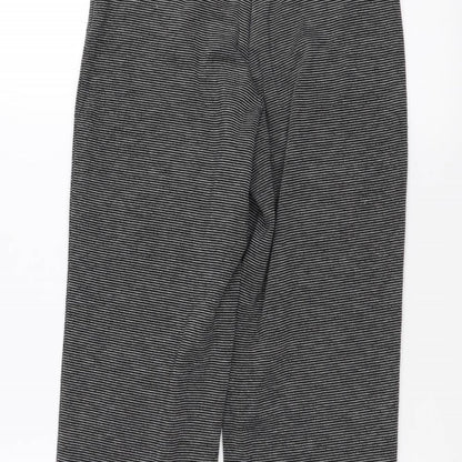 Womens UK Size 8 Marks and Spencer Regular Fit  Black Trousers