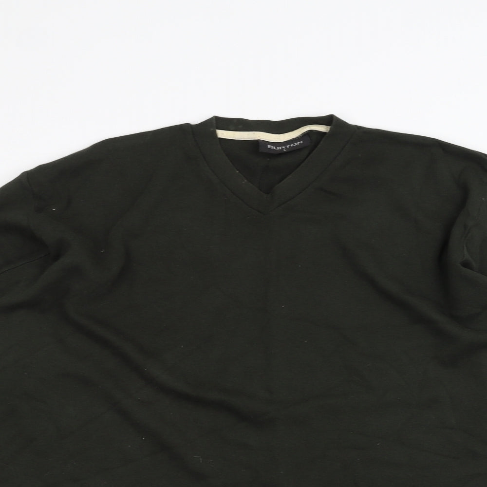 Burton Mens Green   Pullover Jumper Size L
