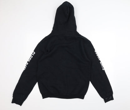 Mens UK Size S Gilden Blue Pullover Hoodie