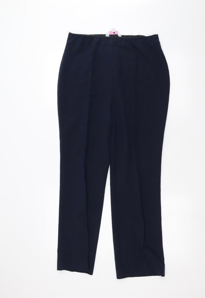 Womens UK Size 10 JULIPA Regular Fit  Blue Trousers
