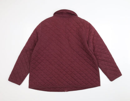 Womens UK Size 20 BM Purple Jacket