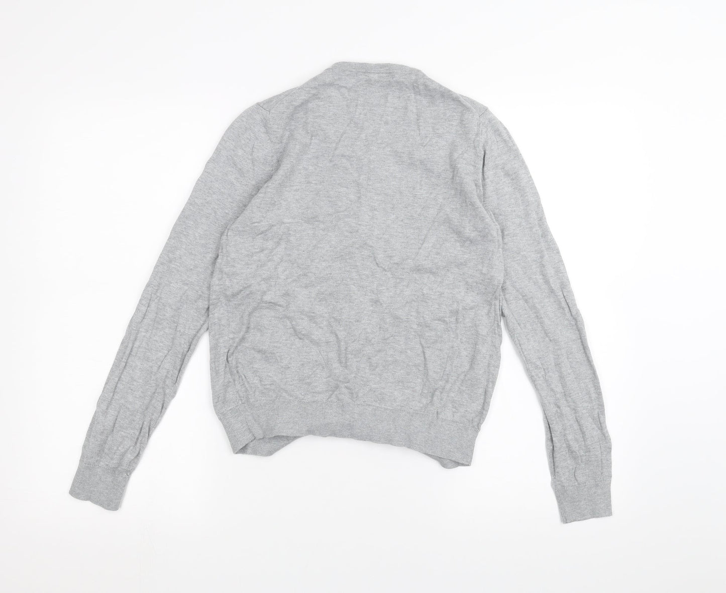 UNI Womens Grey   Cardigan Jumper Size S