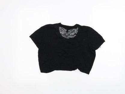 debinhams Womens Black   Cardigan Jumper Size 14