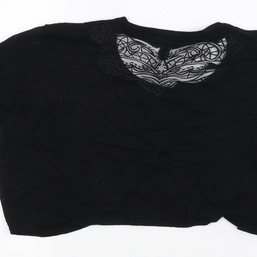 debinhams Womens Black   Cardigan Jumper Size 14