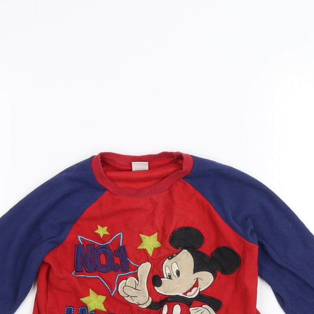 Disney Baby Red   Pullover Jumper Size 18-24 Months  - Disney
