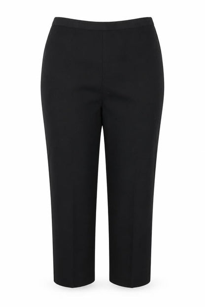 Preworn Womens Black   Trousers  Size 16 L25 in