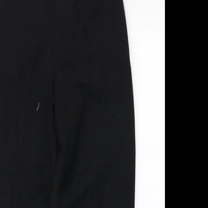 Preworn Womens Black   Trousers  Size 16 L25 in