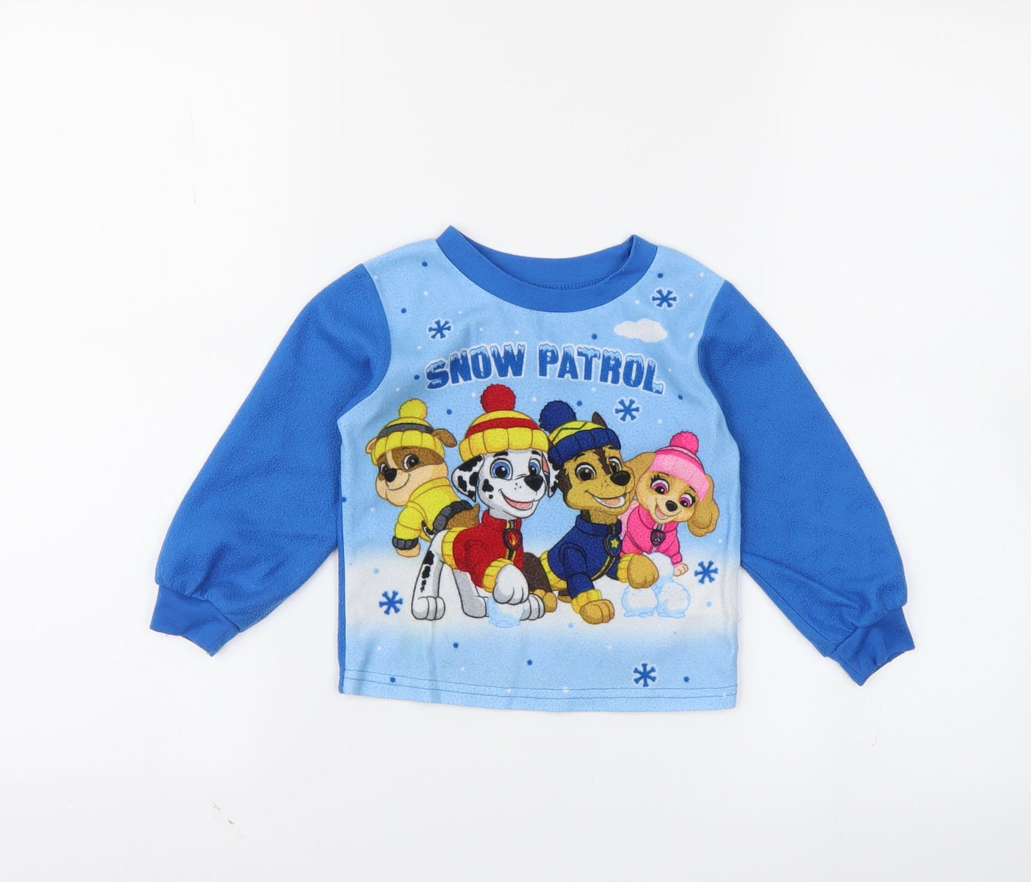 Nickelodeon Boys Blue Animal Print   Pyjama Top Size 2-3 Years