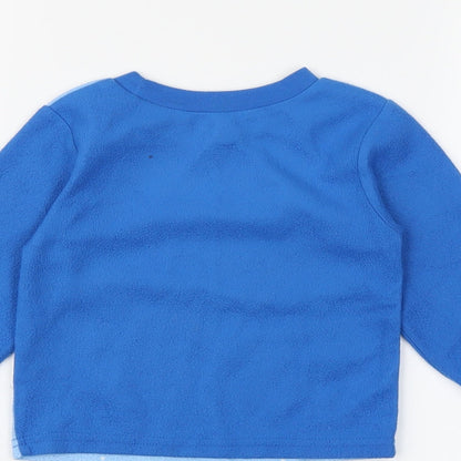 Nickelodeon Boys Blue Animal Print   Pyjama Top Size 2-3 Years
