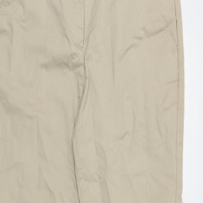 papya Womens Brown   Sweatpants Trousers Size 12 L26 in