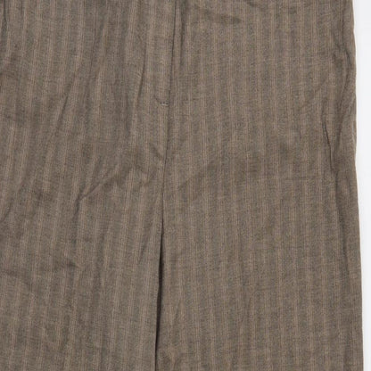 magi fit Womens Brown   Dress Pants Trousers Size 14 L27 in