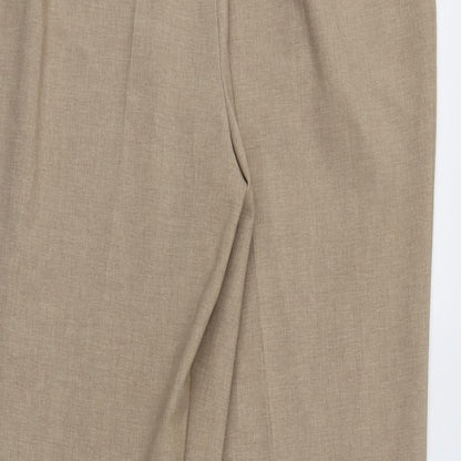 Womens UK Size 18 Marks and Spencer Regular Fit  Brown Trousers