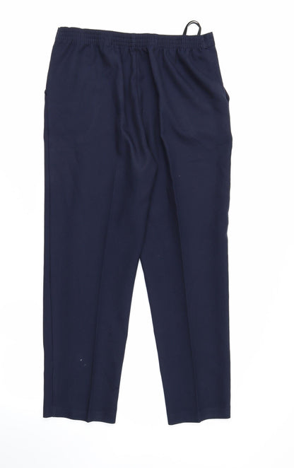 Womens UK Size 10 Papaya Regular Fit  Black Trousers