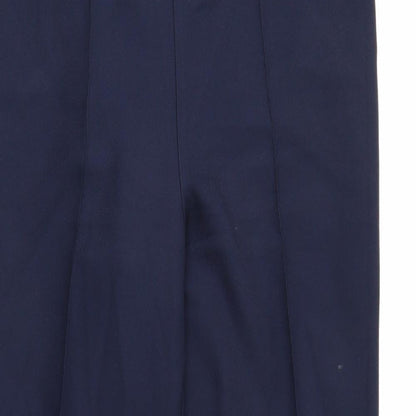 Womens UK Size 10 Papaya Regular Fit  Black Trousers