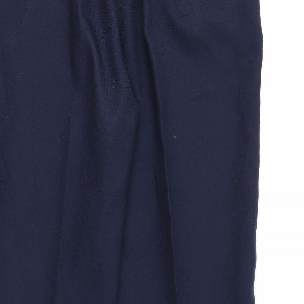 Womens UK Size 10 Papaya Regular Fit  Black Trousers