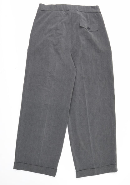 simple be Womens Brown   Trousers  Size 14 L27 in