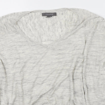 Primark Womens Grey   Pullover Jumper Size L