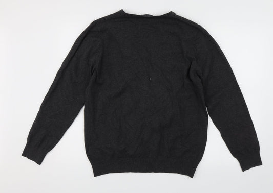 Jack Reid Mens Grey   Pullover Jumper Size M