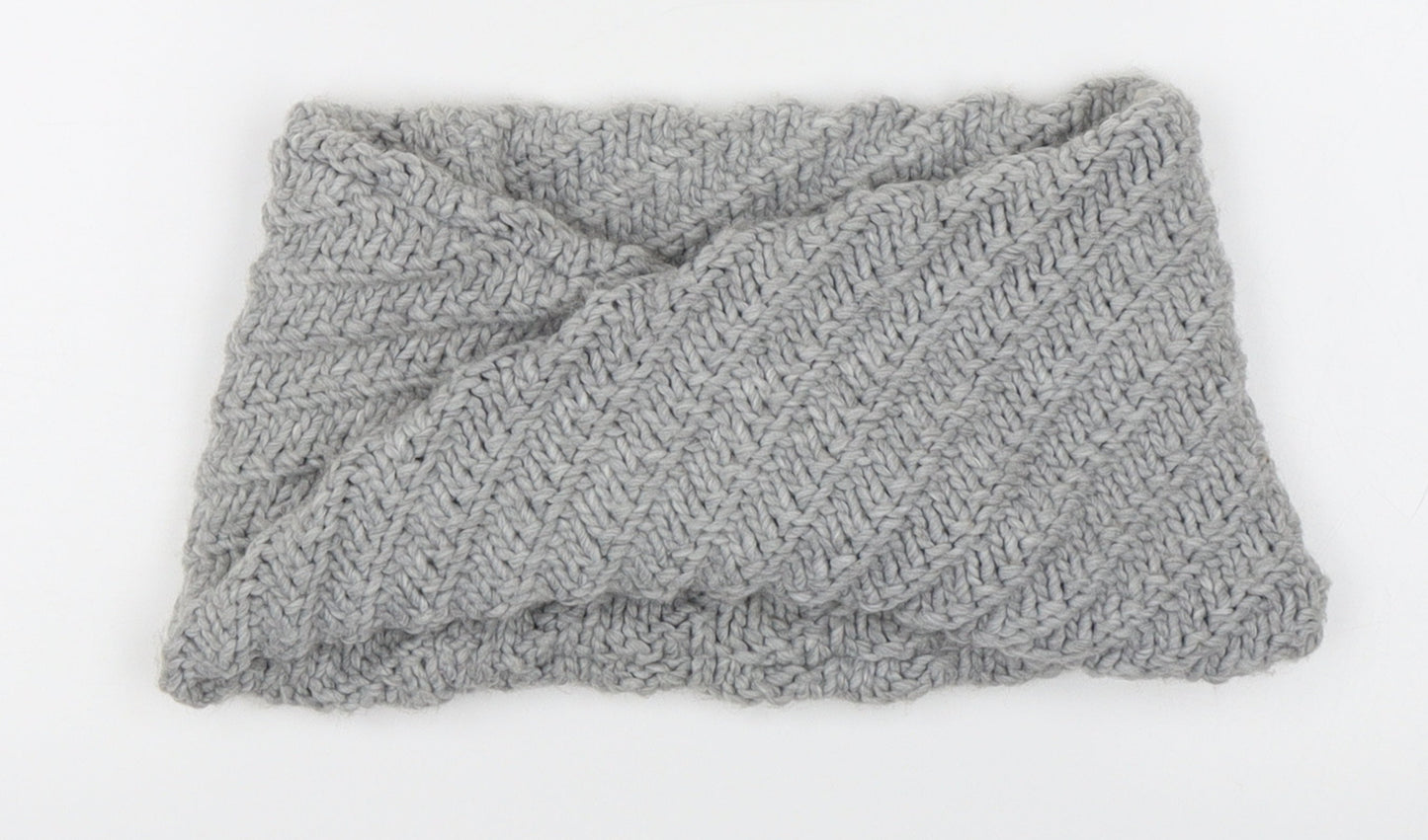 Marks & Spencer Womens Grey  Knit  Scarf