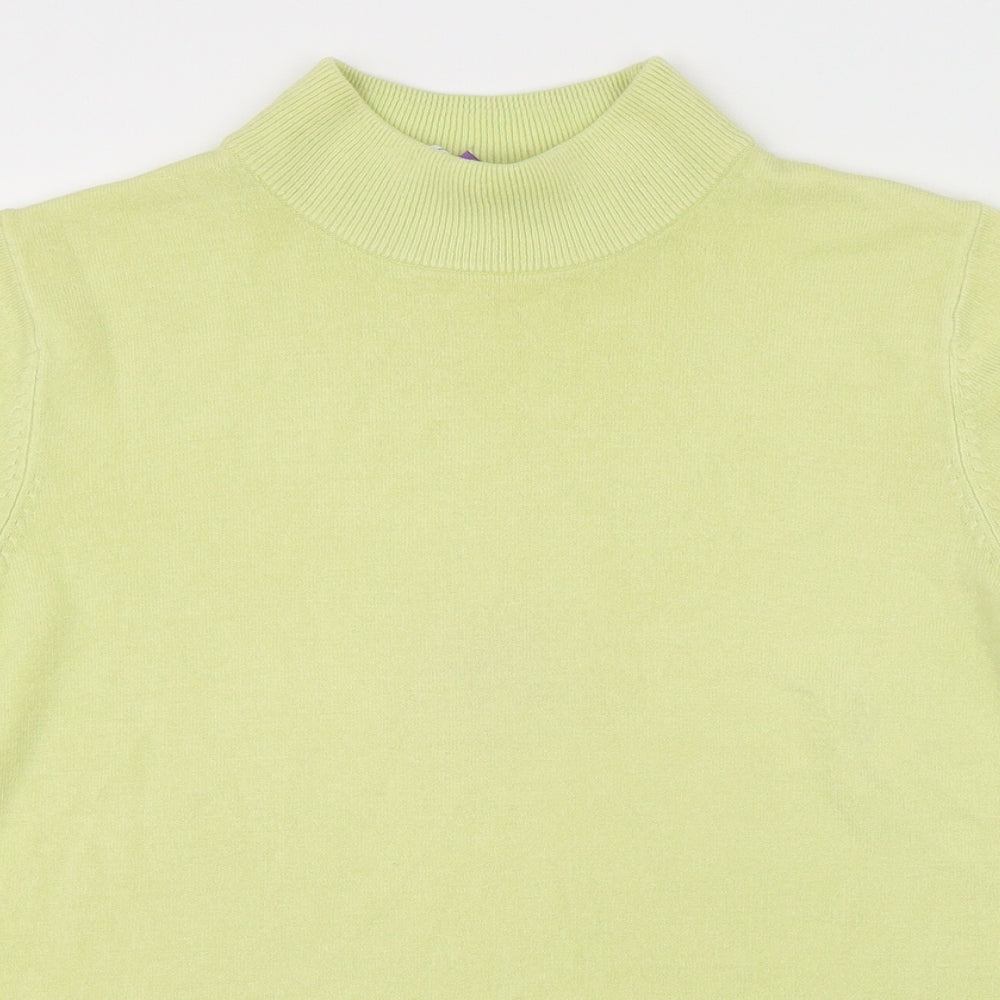 Womens UK Size 14 BHS Green Basic Blouse