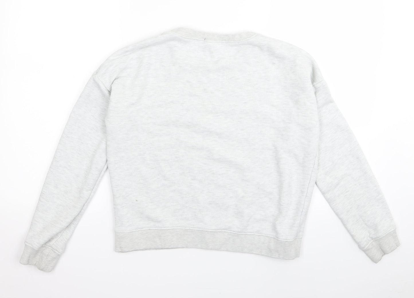 New Look Girls Grey  Rayon Pullover Jumper Size 12 Years  - new york