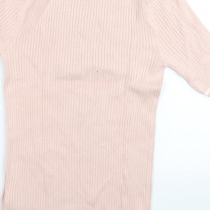 Debenhams Womens Pink   Tunic Jumper Size 10