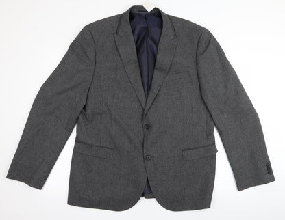 Mens UK Size L Preworn Grey Jacket