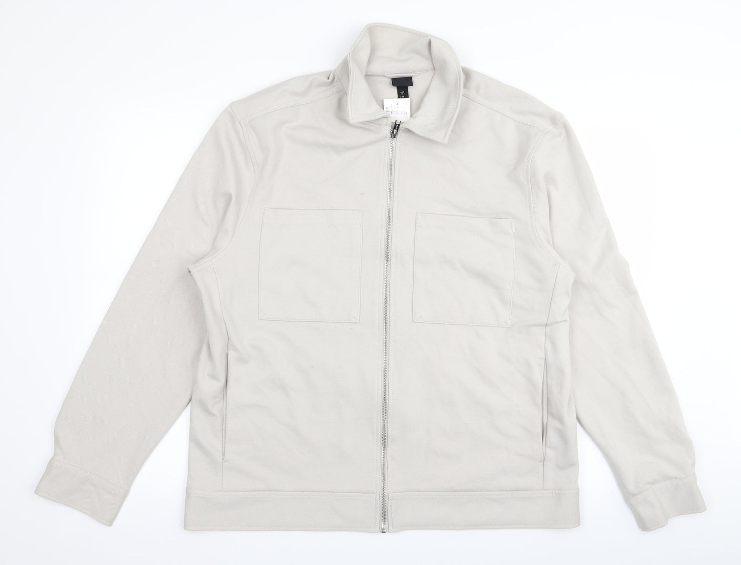 H&M Womens Beige   Jacket  Size XL