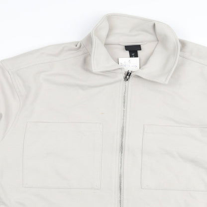 H&M Womens Beige   Jacket  Size XL