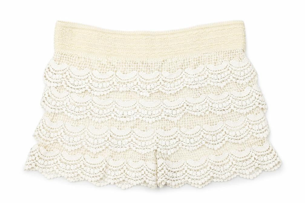 Magic Womens Ivory   Mom Shorts One Size